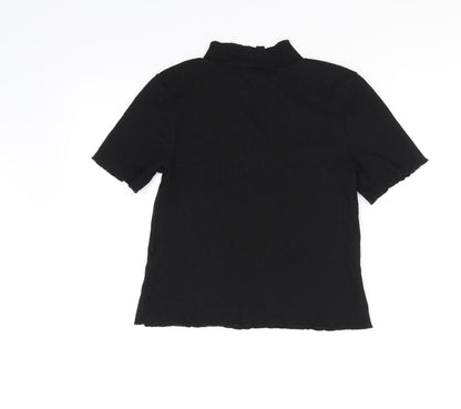 Womens UK Size 12 Select Blue Basic T-Shirt