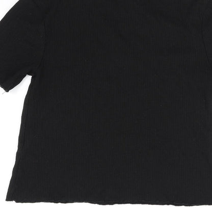 Womens UK Size 12 Select Blue Basic T-Shirt