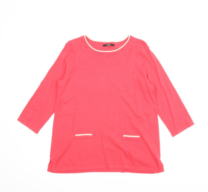 George Womens Pink   Pullover Jumper Size 14