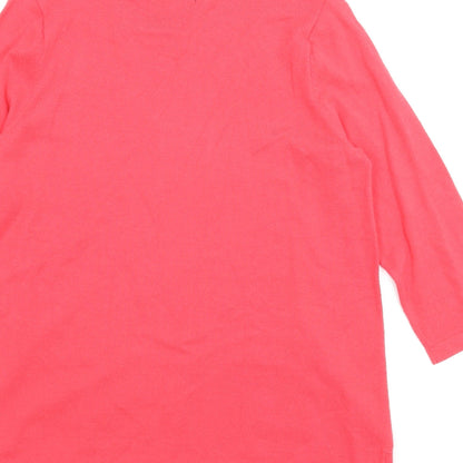 George Womens Pink   Pullover Jumper Size 14
