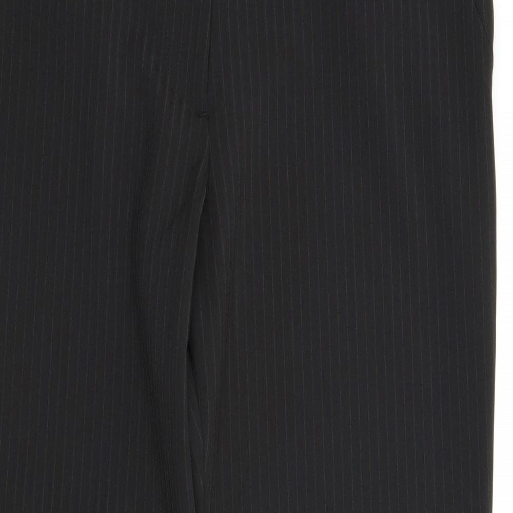 Womens UK Size 14 M&S Regular Fit  Black Trousers