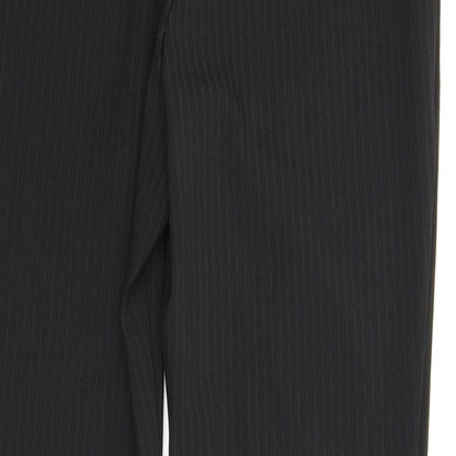 Womens UK Size 14 M&S Regular Fit  Black Trousers