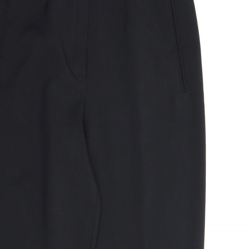 Womens UK Size 14 BHS Regular Fit  Black Trousers