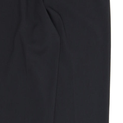 Womens UK Size 14 BHS Regular Fit  Black Trousers