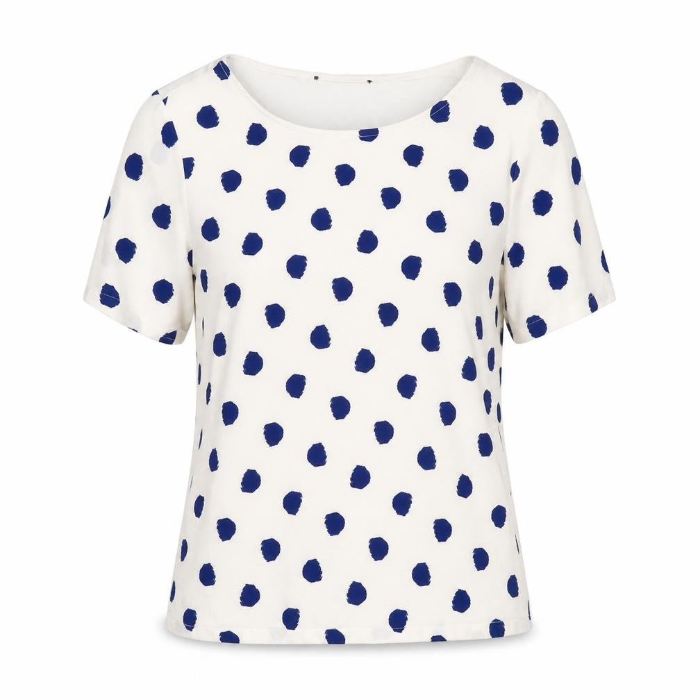 Womens UK Size M M&S White Basic Blouse