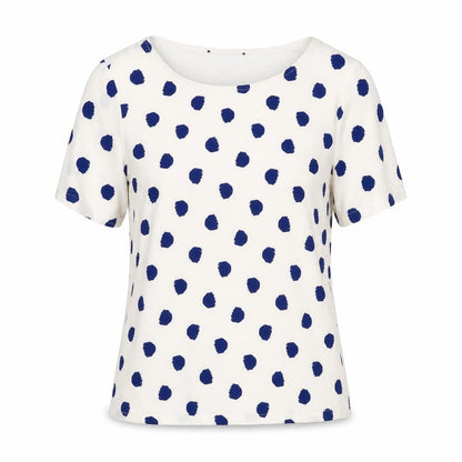 Womens UK Size M M&S White Basic Blouse