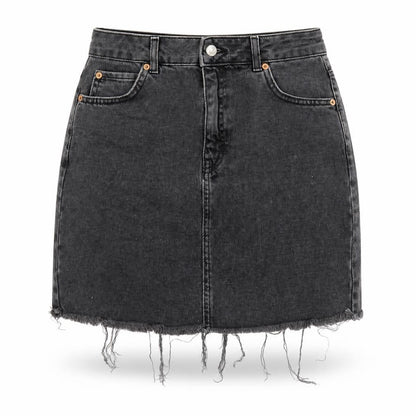 Womens UK Size 8 Topshop A-Line Denim Skirt