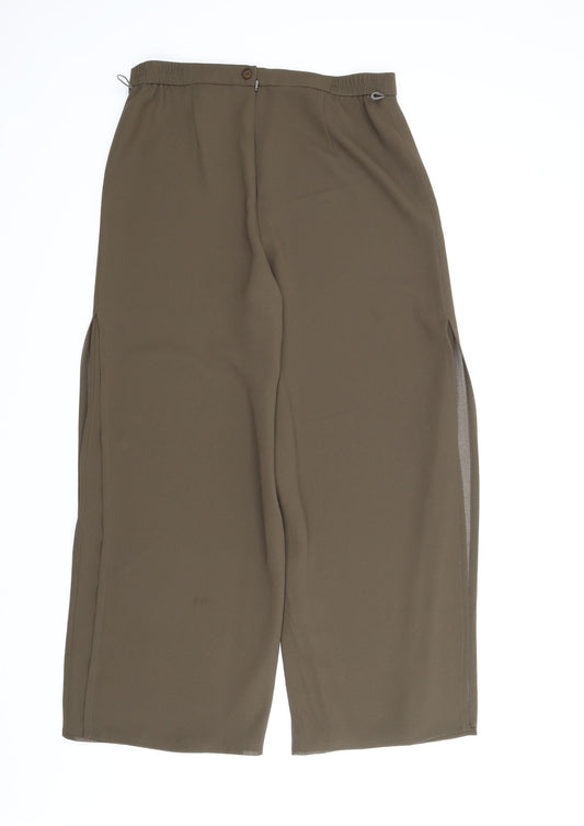 Womens UK Size 14 Roman Regular Fit  Brown Trousers