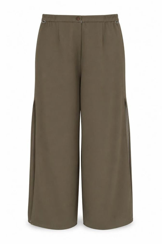 Womens UK Size 14 Roman Regular Fit  Brown Trousers