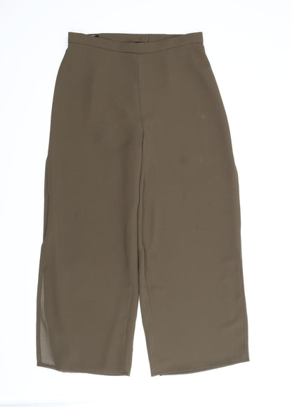 Womens UK Size 14 Roman Regular Fit  Brown Trousers