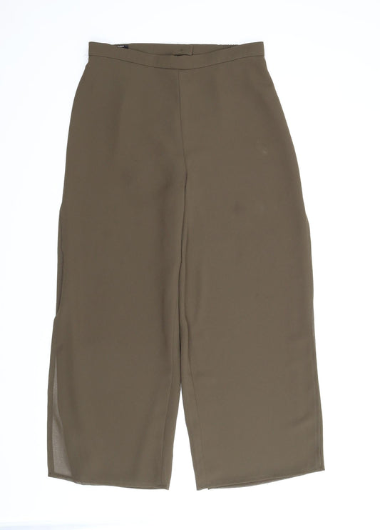 Womens UK Size 14 Roman Regular Fit  Brown Trousers