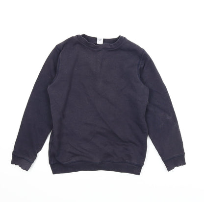 TU School Boys Blue   Pullover Jumper Size 9 Years