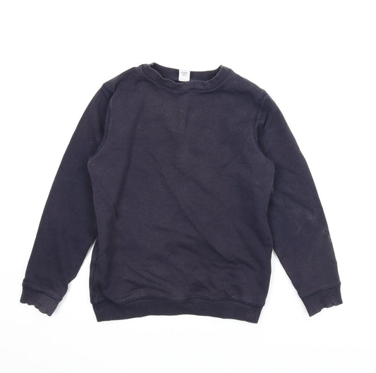 TU School Boys Blue   Pullover Jumper Size 9 Years