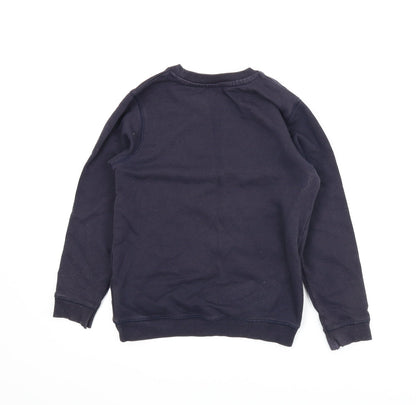 TU School Boys Blue   Pullover Jumper Size 9 Years