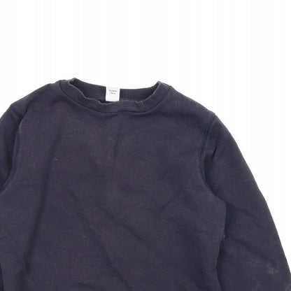 TU School Boys Blue   Pullover Jumper Size 9 Years