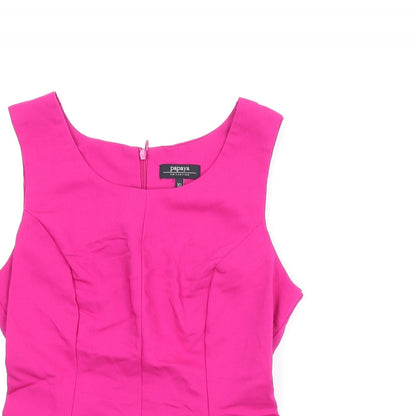 Papaya Womens Pink   Basic Blouse Size 10