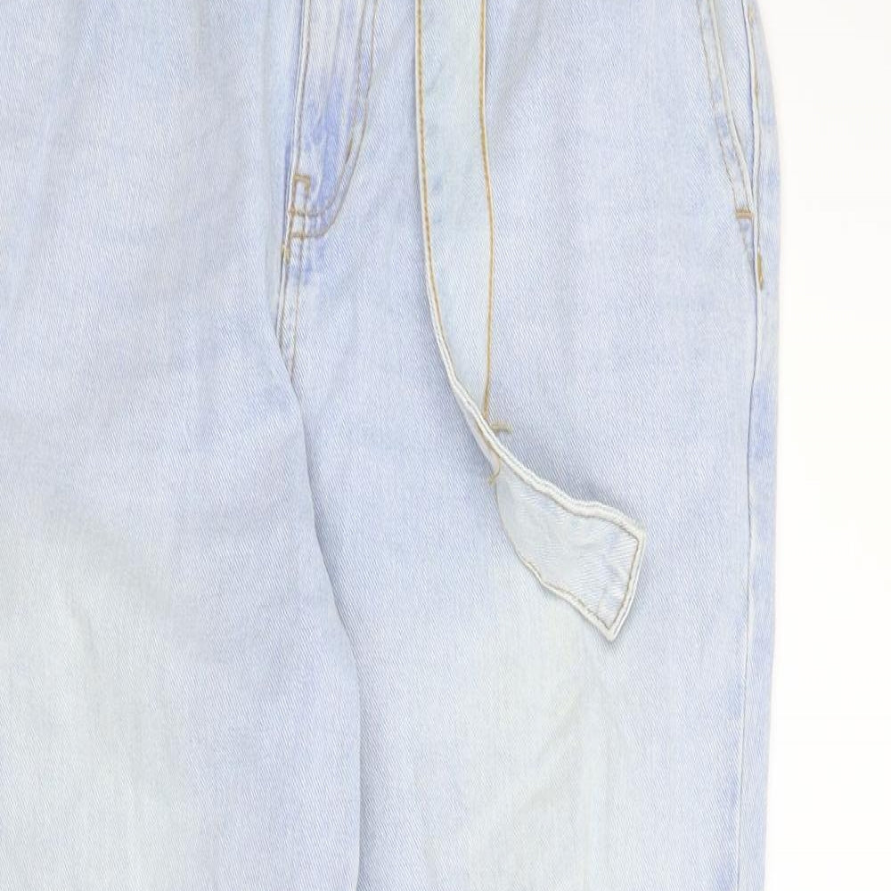 Denim Co Womens Blue  Denim Tapered Jeans Size 10 L26 in