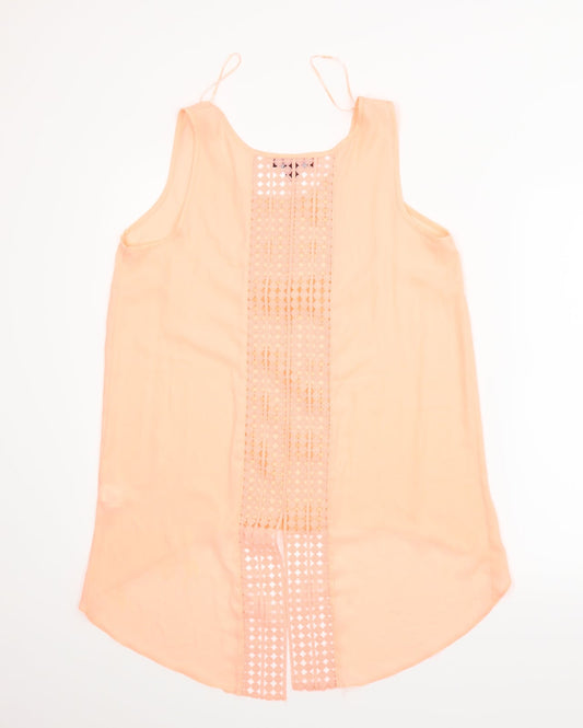 Womens UK Size 14 Atmosphere Pink Basic Blouse