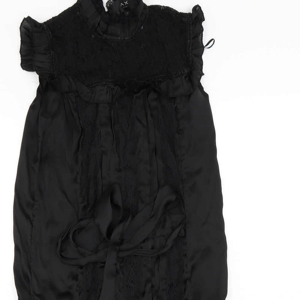 AX Womens Black   A-Line  Size 10