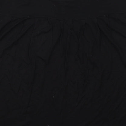 luxe luxueux  Womens Black   Basic T-Shirt Size XS