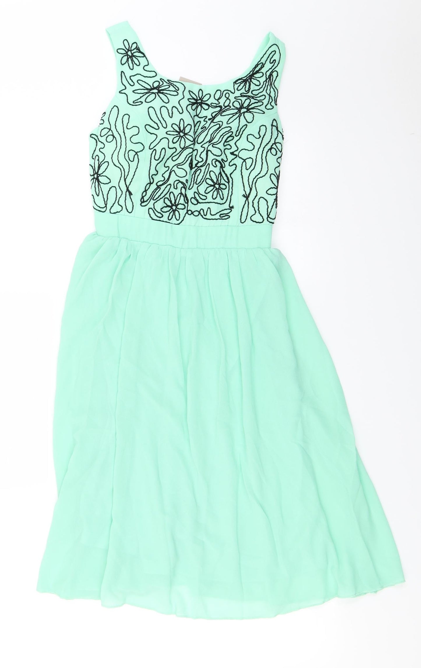Pink Boom  Womens Green   A-Line  Size S