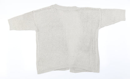 Jeffrey & Paula  Womens Beige   Pullover Jumper Size 18