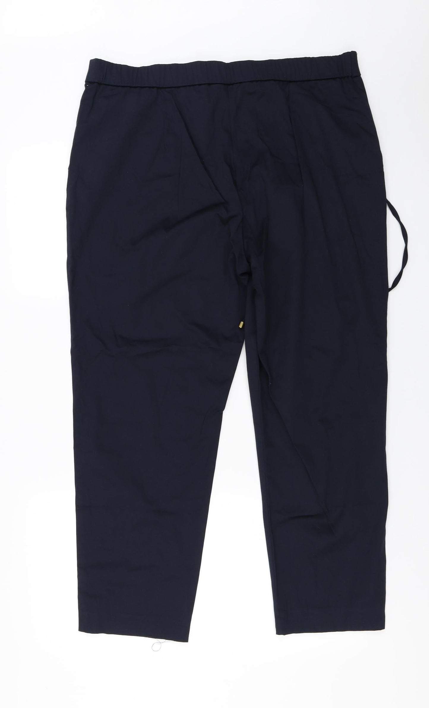 Womens UK Size 18 Very Regular Fit  Blue Trousers