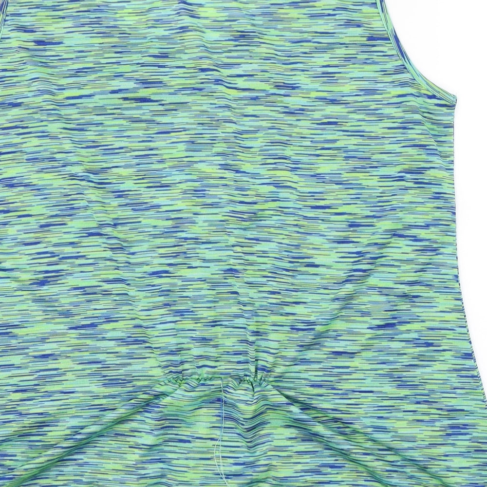 Womens UK Size 18 MARISOTA Green Basic T-Shirt