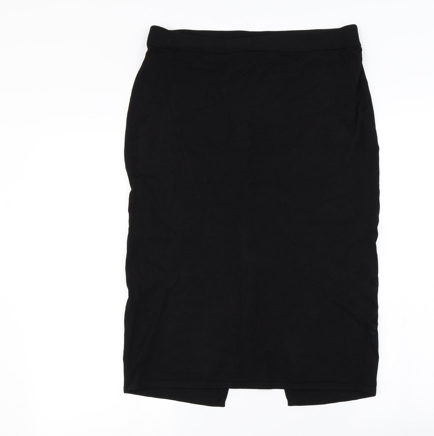H&M  Womens Black   A-Line Skirt Size M
