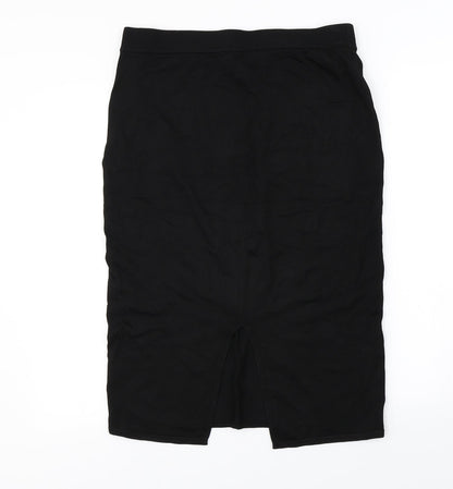 H&M  Womens Black   A-Line Skirt Size M
