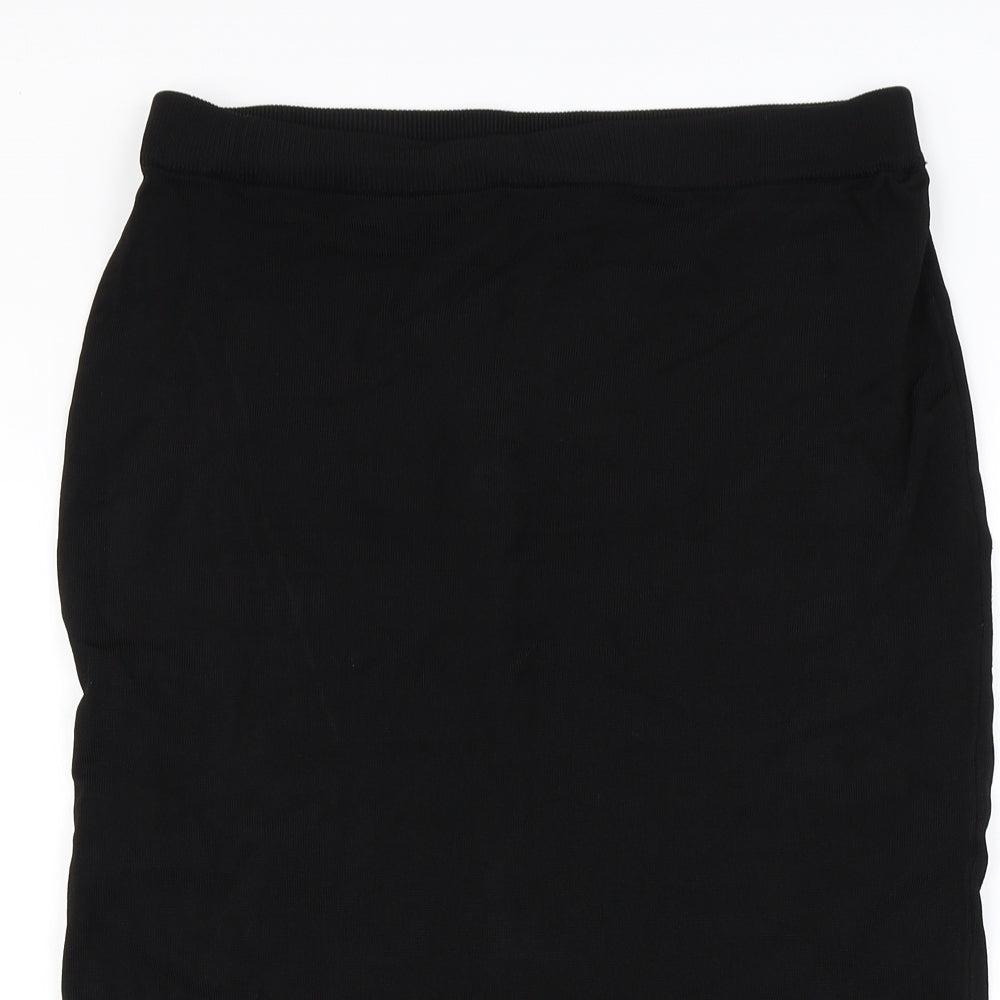 H&M  Womens Black   A-Line Skirt Size M