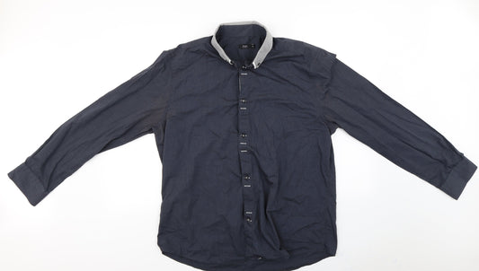 F&F  Mens Grey    Button-Up Size XL