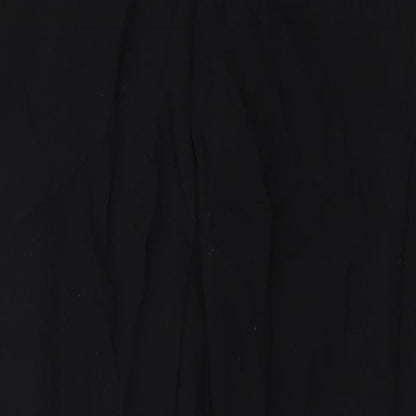Womens UK Size M H&M Regular Fit  Black Trousers