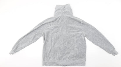 Miss Fiori  Womens Grey   Full Zip Jumper Size 14