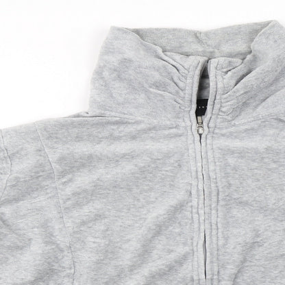 Miss Fiori  Womens Grey   Full Zip Jumper Size 14