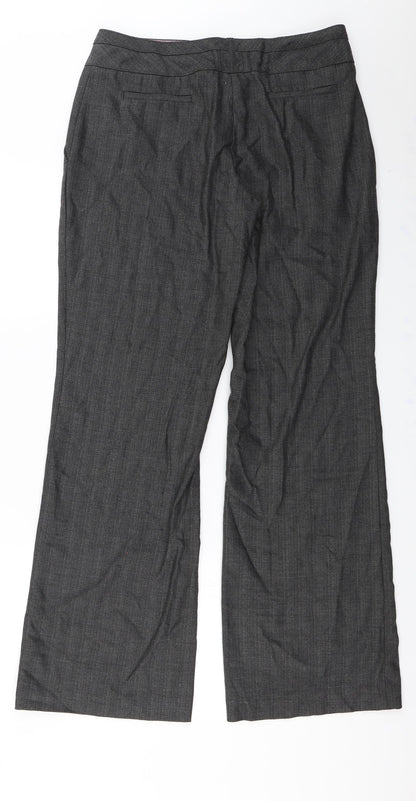 Womens UK Size 12 NEXT Regular Fit  Grey Trousers