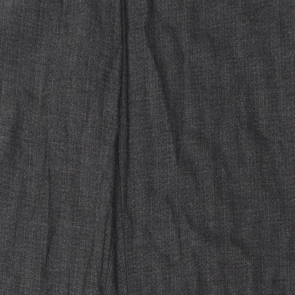Womens UK Size 12 NEXT Regular Fit  Grey Trousers