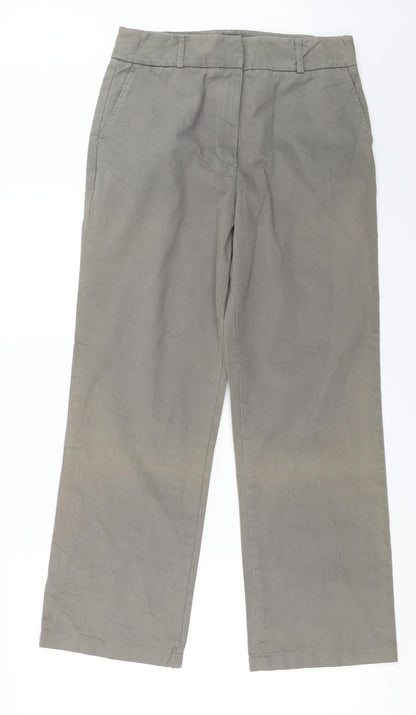 Navy blue  Womens Grey   Trousers  Size 12 L26 in