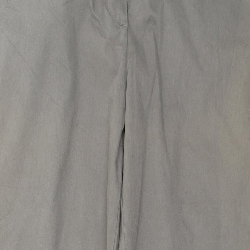 Navy blue  Womens Grey   Trousers  Size 12 L26 in
