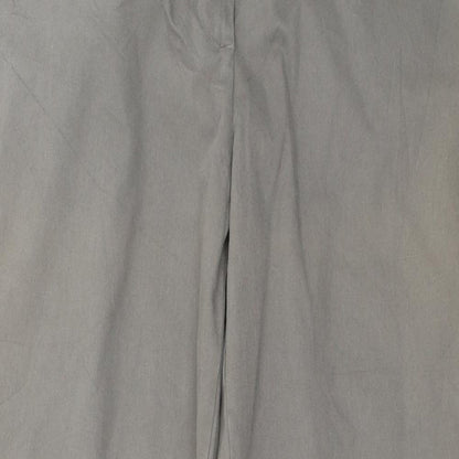 Navy blue  Womens Grey   Trousers  Size 12 L26 in