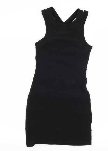 Topshop Womens Black   Bodycon  Size 8  - Open Back