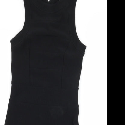 Topshop Womens Black   Bodycon  Size 8  - Open Back