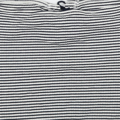 Womens UK Size 16 Topshop Blue Basic T-Shirt