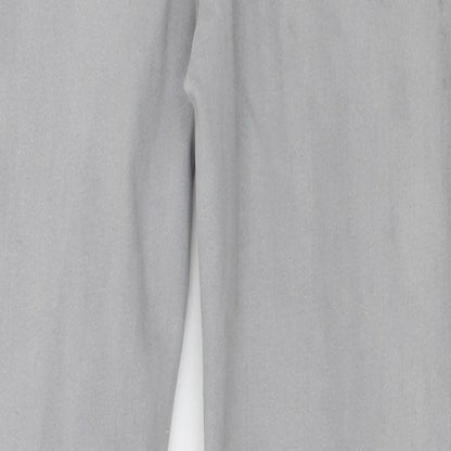 Denim & Co. Womens Grey  Denim Skinny Jeans Size 12 L28 in