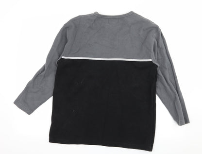 Teddy Smith Womens Grey  Jersey Pullover Sweatshirt Size S