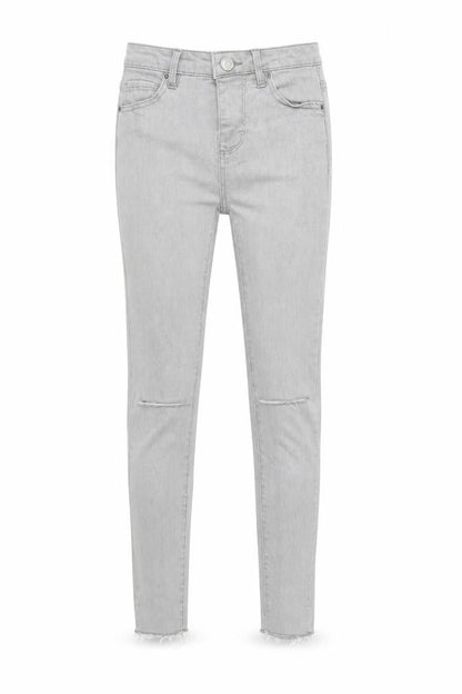 Womens UK Size 23 in Pull&Bear Regular Fit Skinny Green Jeans