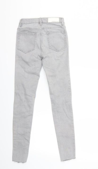 Pull&Bear Womens Green  Denim Skinny Jeans Size 23 in L27 in