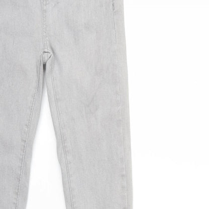 Pull&Bear Womens Green  Denim Skinny Jeans Size 23 in L27 in