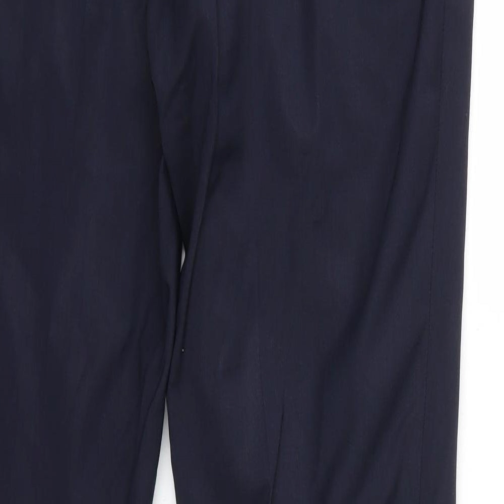 Preworn Mens Blue   Dress Pants Trousers Size 32 in L31 in