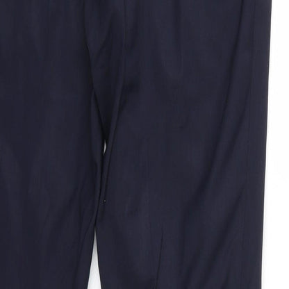 Preworn Mens Blue   Dress Pants Trousers Size 32 in L31 in